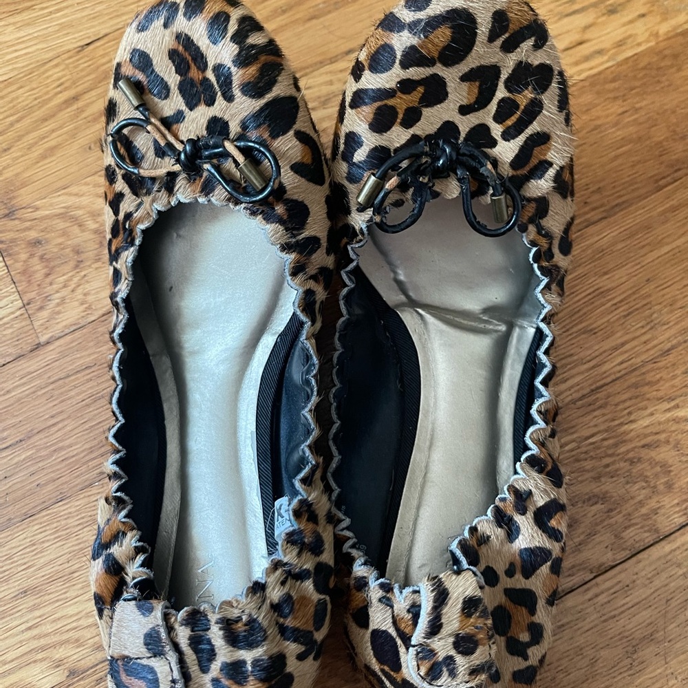 Leopard Print Flats